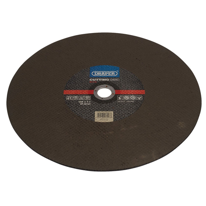 Draper Metal Cutting Disc, 355 x 3 x 25.4mm 94778 Draper - Dynamic Drive