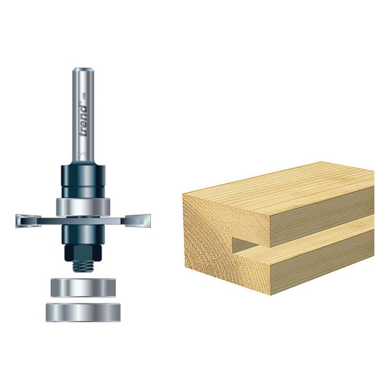 Trend 342 x 1/2 TCT Bearing Guided Biscuit Jointer 4.0 x 40mm Trend - Dynamic Drive