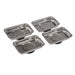 Silverline Magnetic Tray Set 4pce 95 x 65mm Silverline - Dynamic Drive
