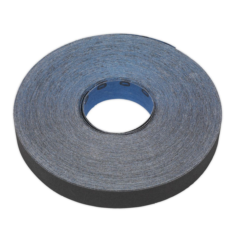Sealey Emery Roll Blue Twill 25mm x 25m 150Grit ER2525150 Sealey - Dynamic Drive