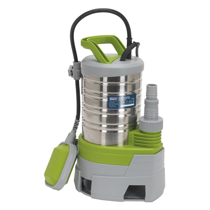 Sealey Submersible Stainless Water Pump Automatic Dirty Water 225L/min 230V Sealey  - Dynamic Drive