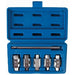 Silverline Oil Drain Plug Key Set 6pc Double Ended Sump Gearbox Hex Square Silverline  - Dynamic Drive