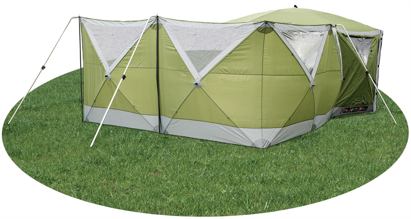 Quest Screen Shield (3 panel) Windbreak 180cm High Quest - Dynamic Drive