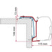 Fiamma F45s Bracket Kit for Rapido Series S6 686F from 2024 On Fiamma - Dynamic Drive