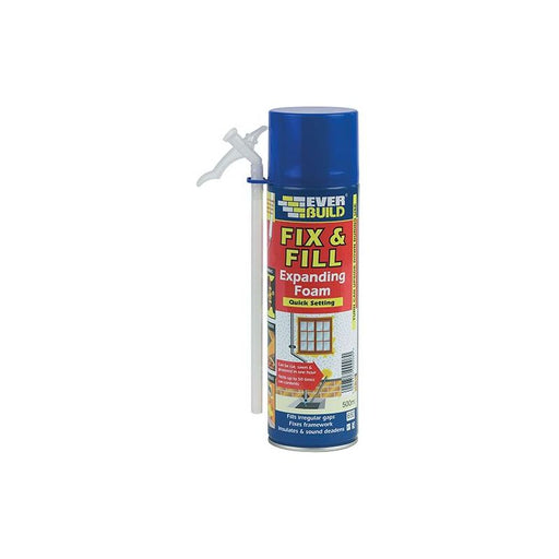 Everbuild Sika Fix & Fill Expanding Foam 500ml Everbuild Sika - Dynamic Drive