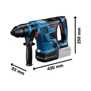 Bosch GBH 18V-34 CF Pro BITURBO SDS-Plus Rotary Hammer 18V 2 x 8.0Ah ProCORE18V Li-ion Bosch - Dynamic Drive