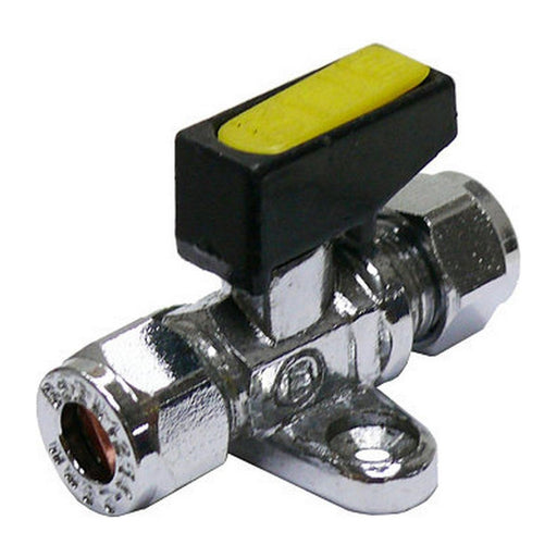 AG Mini Ball Valve with Foot 8mm Compression AG - Dynamic Drive