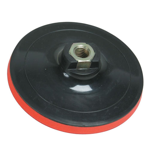 Silverline Hook & Loop Backing Pad 125 x 10mm Silverline - Dynamic Drive