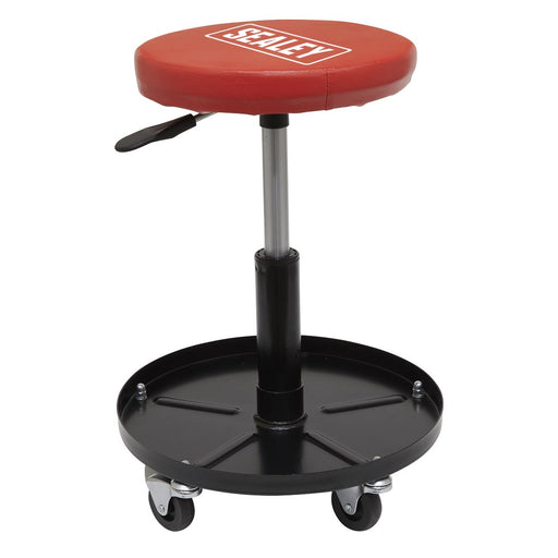 Sealey Gas Sprung Mechanic's Seat SCR10 Sealey  - Dynamic Drive