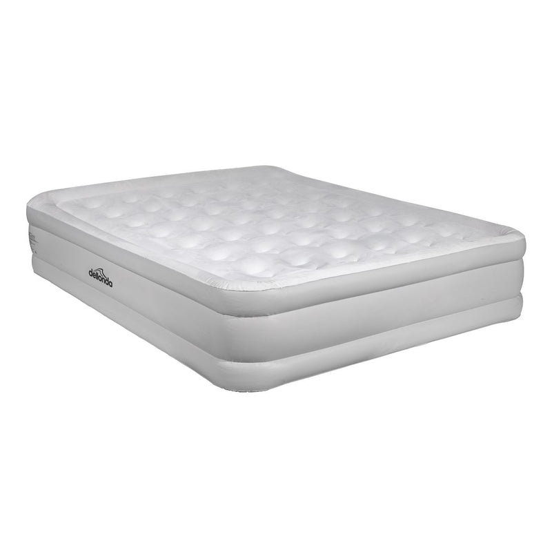 Dellonda Raised Air Bed with Removable Electric Pump & Storage Bag - Queen Dellonda - Dynamic Drive