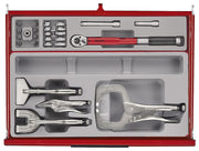 Teng Tools 53" PRO35™ Monster stack tool kit 1295 pieces red Town Tools - Dynamic Drive