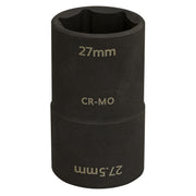 Sealey 63mm Double Ended Impact Socket 1/2"Sq Drive 27 x 27.5mm SX1822 Sealey - Dynamic Drive