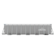 Dellonda Steel Frame Rectangular Swimming Pool - Step Ladder & Filter Pump 21ft Dellonda - Dynamic Drive