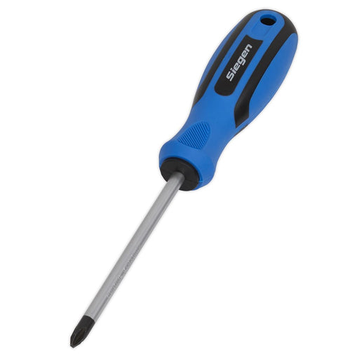 Seigen by Sealey Screwdriver Phillips #2 x 100mm S01181 Seigen by Sealey  - Dynamic Drive