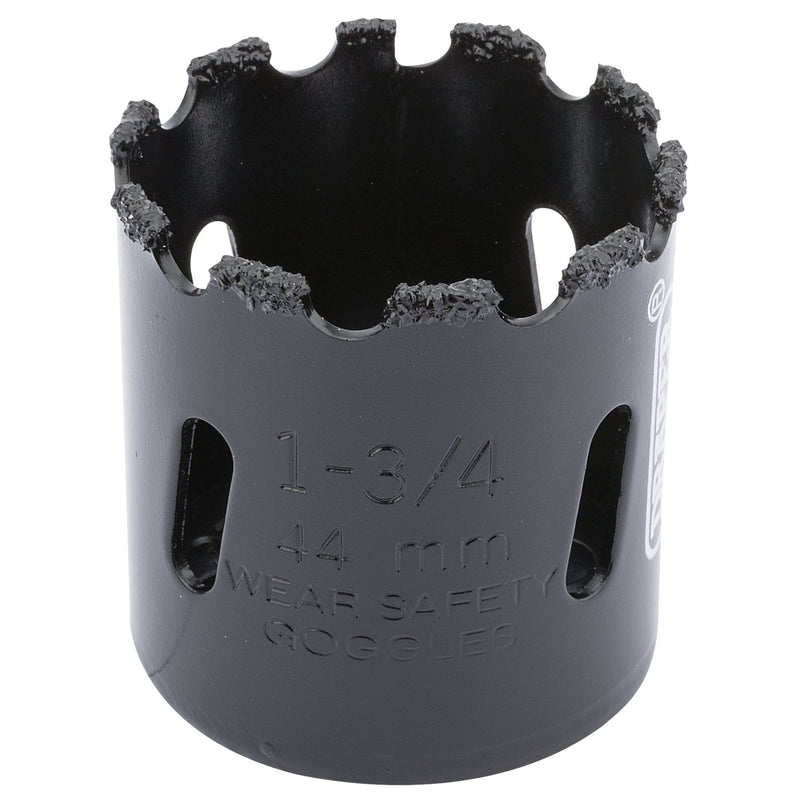 Draper Tungsten Carbide Grit Hole Saw, 44mm 34932 Draper - Dynamic Drive