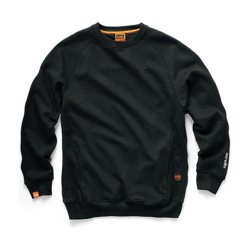 Scruffs Eco Worker Sweatshirt Black S Scruffs - Dynamic Drive