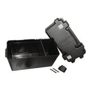 Large 110Ah Leisure Battery Box Enclosure Cover & Strap Motorhome Caravan Camper PLS  - Dynamic Drive