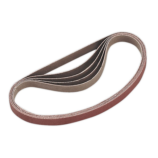 Sealey Sanding Belt 10 x 330mm 120Grit Pack of 5 SA35/B120G Sealey - Dynamic Drive