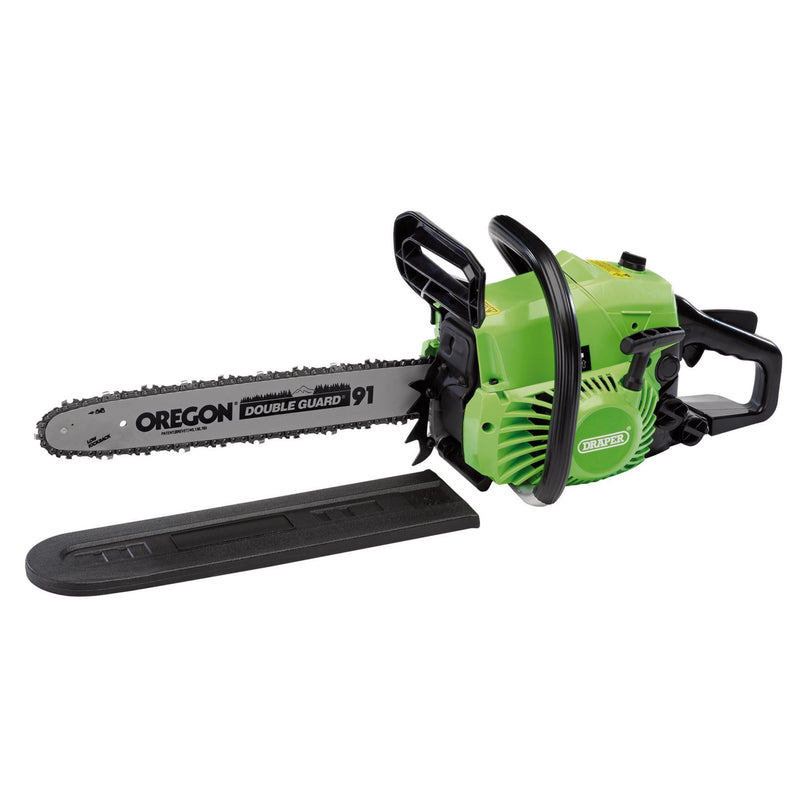 Draper Petrol Chainsaw with Oregon Chain and Bar, 400mm, 37cc 02567 Draper - Dynamic Drive