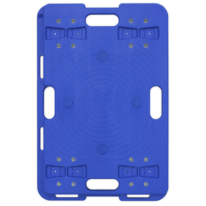 Sealey Interlocking Plastic Dolly 150kg Capacity CM150 Sealey - Dynamic Drive