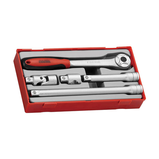 Teng Tools 1/2" Ratchet & Accessories Set TT1 5 Pieces Teng Tools - Dynamic Drive