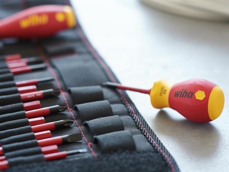 Wiha SoftFinish® electric slimVario Screwdriver Set, 10 Piece Wiha - Dynamic Drive