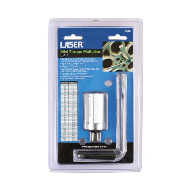 Laser Mini Torque Multiplier 3.4 to 1 6948 Laser - Dynamic Drive