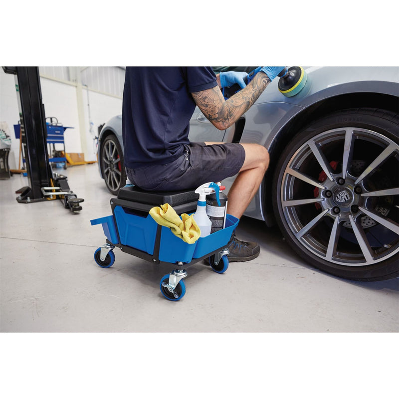 Draper Work Stool, Blue 23716 Draper - Dynamic Drive