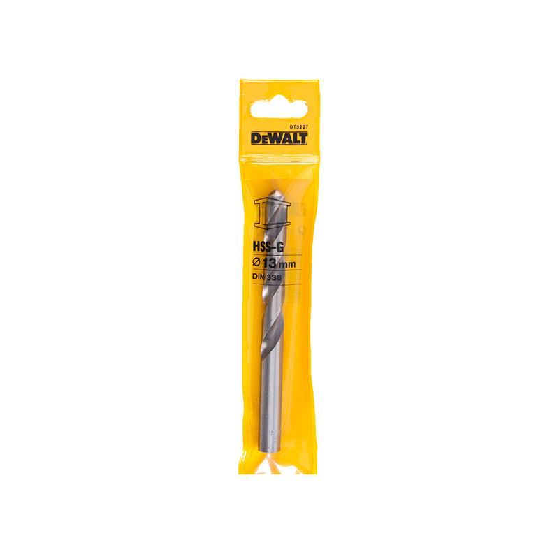 Dewalt Power Tools HSS-G Jobber Drill Bit 13.0mm OL:151mm WL:101mm DeWALT Power Tools - Dynamic Drive