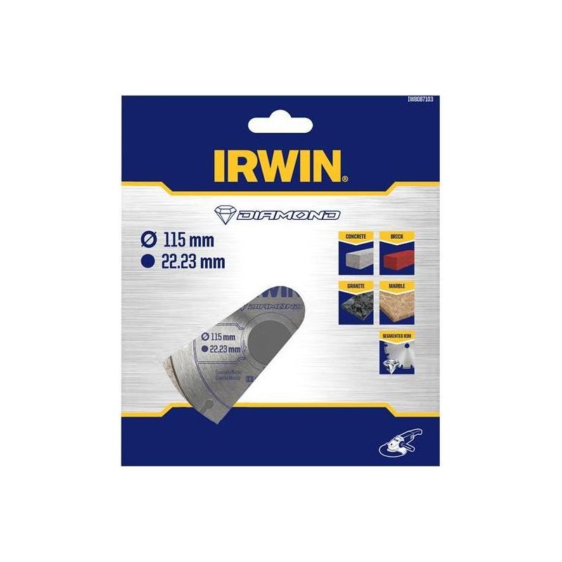 Irwin® Segmented Diamond Blade 115 x 22.23mm IRWIN® - Dynamic Drive