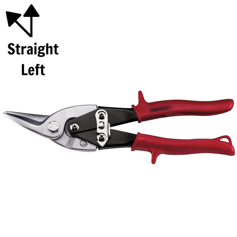 Teng Tools Tin Snip High Leverage Left/Straight Teng Tools - Dynamic Drive