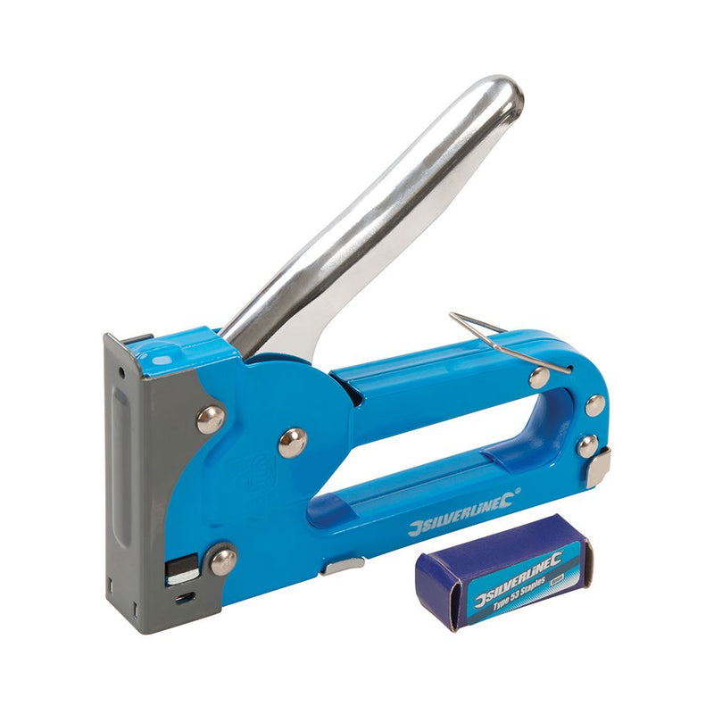 Silverline Steel Staple Gun 4 - 8mm Type 53 Silverline - Dynamic Drive