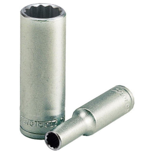 Teng Tools 1/4" Deep Socket 12 pt AF 3/8" Teng Tools - Dynamic Drive