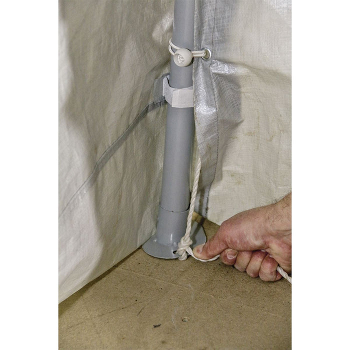 Sealey Dome Roof Car Port Shelter 4 x 6 x 3.1m CPS03 Sealey - Dynamic Drive