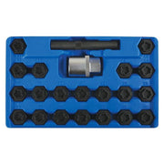Laser Locking Wheel Nut Key Set 22pc - for BMW 6539 Laser - Dynamic Drive