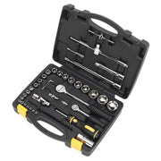 Sealey Topchest & Rollcab Combination 14 Drawer with Ball-Bearing Slides Red/Gre Sealey - Dynamic Drive