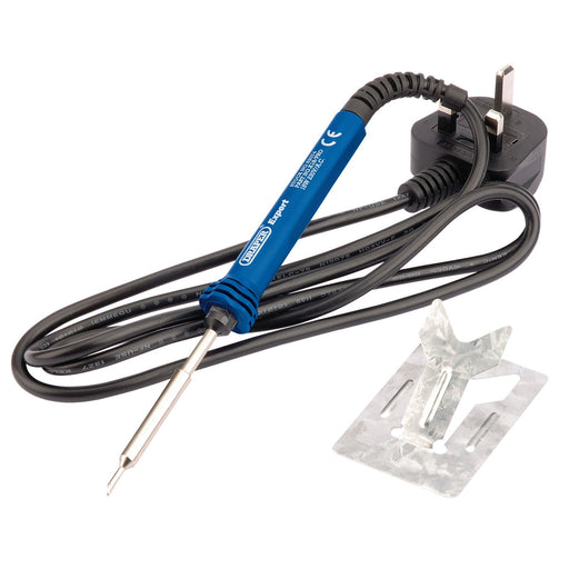 Draper 230V Soldering Iron with Plug, 18W 62074 Draper - Dynamic Drive