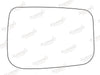 Summit Stick-On Standard Mirror Glass fits Ford Granada LHS Summit - Dynamic Drive