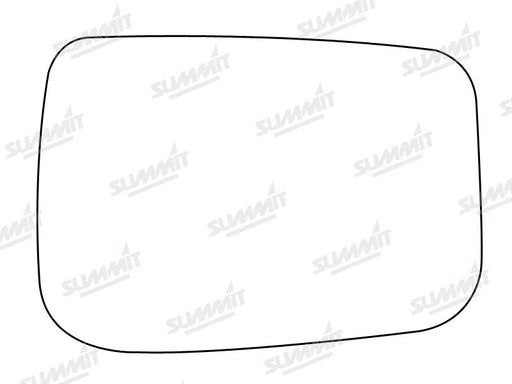 Summit Stick-On Standard Mirror Glass fits Ford Granada LHS Summit - Dynamic Drive