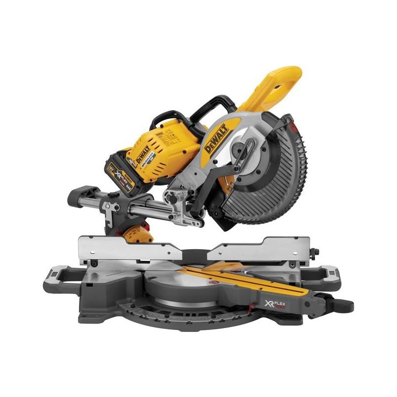 Dewalt Power Tools DCS727T2 XR FlexVolt Slide Mitre Saw 250mm 54V 2 x 2.0Ah Li-ion DeWALT Power Tools - Dynamic Drive