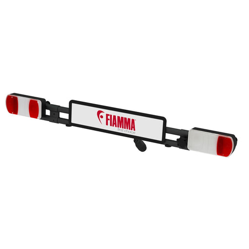 Fiamma Licence Plate Carrier Deep Black: Legal bike rack accessory Fiamma - Dynamic Drive