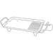 Large low wattage healthy griddle (40 x 23.5 x 9cm) K0012 Quest - Dynamic Drive