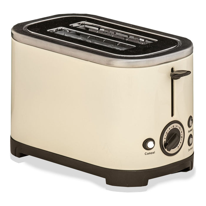 Rocket low wattage cream stainless steel toaster (2 slice) K0038CR Rocket - Dynamic Drive
