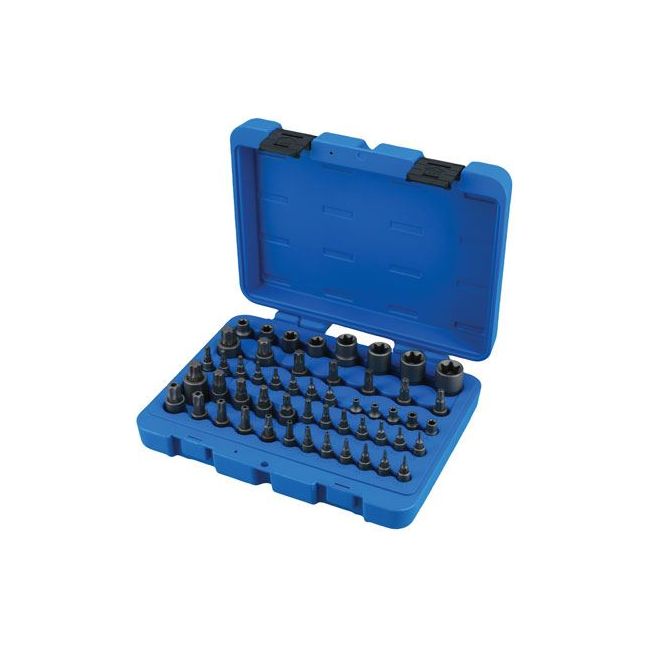 Laser Master Torx Socket Set 52pc 8349 Laser - Dynamic Drive