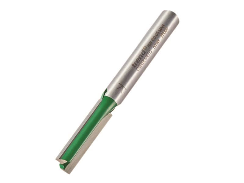 Trend C008 x 1/4 TCT Two Flute Cutter 6.3 x 25.4mm Trend - Dynamic Drive