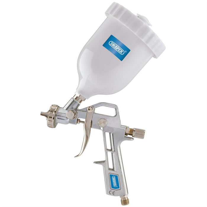 Draper Gravity Feed Air Spray Gun, 500ml 92971 Draper - Dynamic Drive