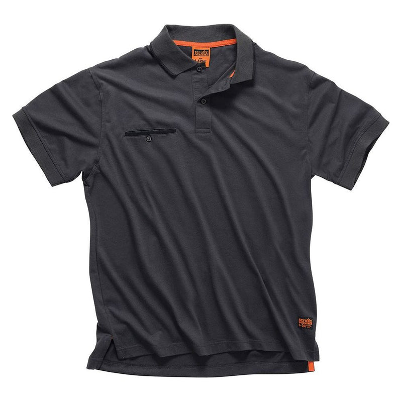 Scruffs Worker Polo Graphite M Scruffs - Dynamic Drive