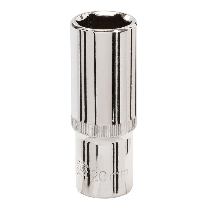 Silverline Deep Socket 1/2" Drive 6pt Metric 20mm Silverline - Dynamic Drive