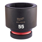 Milwaukee 55Mm 1 Impact Socket Std-1Pc New 4932480420 Milwaukee - Dynamic Drive