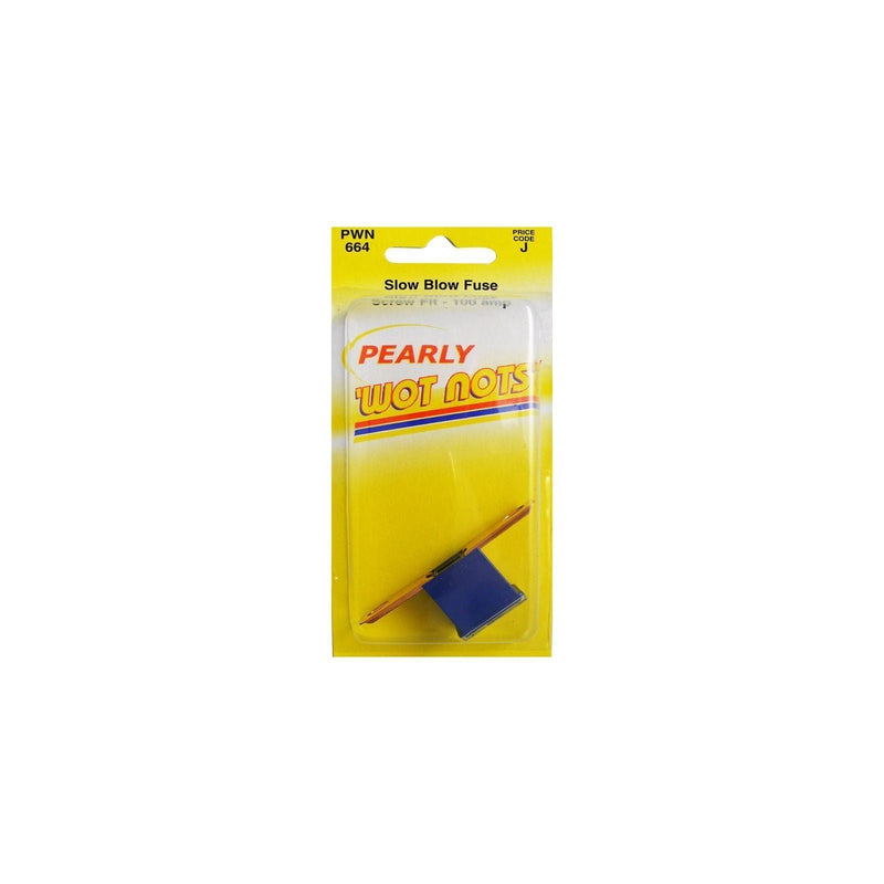 Wot-Nots Fuse - Screw Fit Slow Blow - 100A Pearl - Dynamic Drive